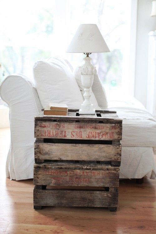 do you have pallets or pieces of pallets laying around waiting to be 